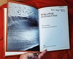 To See a World in a Grain of Sand by Caesar Johnson, 1972, 61 pages, Hardcover