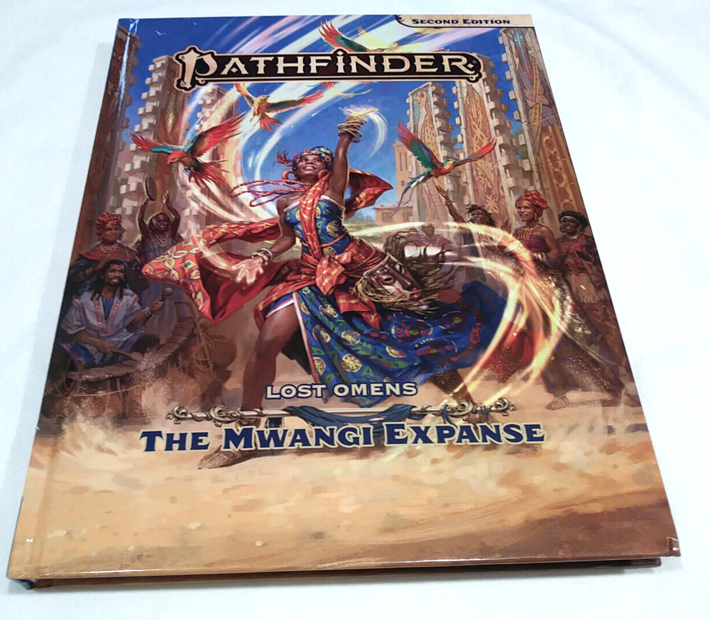 Pathfinder Lost Omens Mwangi Expanse, 2nd Edition, Hardcover HC, 2021, Paizo NOS
