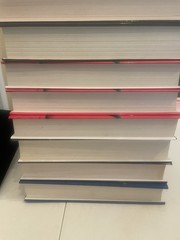 Lot of 8 TOM CLANCY Books by MARC CAMERON Hardcover &Dust Jacket Red Winter MORE