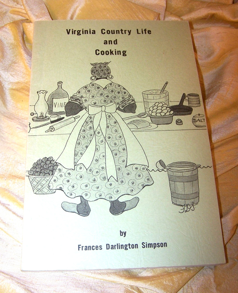 „Virginia Country Life and Cooking” pamphlet cookbook, Simpson, 1963, 2nd ed