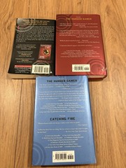 Hunger Games Hardcover First Edition Trilogy Collins Catching Fire Mockingjay