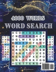 4000 Giant Book of Word Search For Adults (200 Themed Puzzles): Wordsearches…