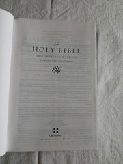 ESV Personal Reference Bible (Cloth over Board, Blue Flora) by Not Available…