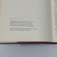 Vintage 1967 Computers Introduction to Computing Concepts HC Wiley Davidson