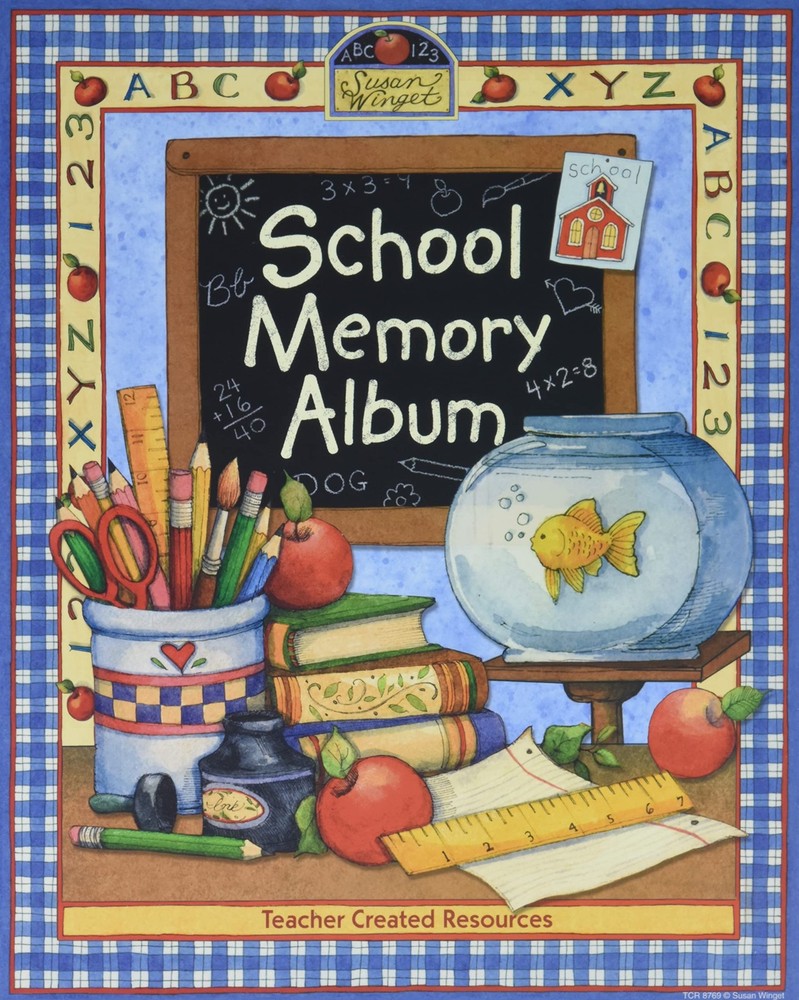 School Memory Album: A Collection of Special Memories, Photos, and Keepsakes…