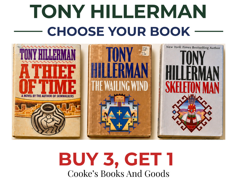Tony Hillerman Hardcover Books You Choose Book Leaphorn Chee Mystery Thriller