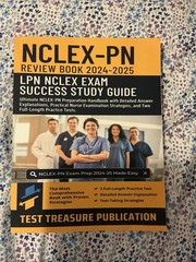 NCLEX-PN Review Book 2024-2025: LPN NCLEX Exam success Study Guid