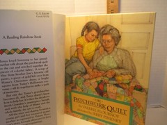 children’s picture book PATCHWORK QUILT by FLOURNOY illus JERRY PINKNEY 1985 hc