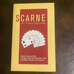 Scarne on Card Games How to Play and Win at Poker and other Games by John Scarne