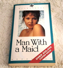 A MAN WITH A MAID Paperback Book 1995 S&M EROTICA Masquerade VERY GOOD