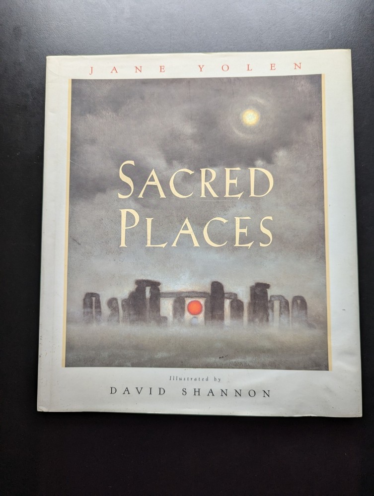 Sacred Places Jane Yolen 1996 1st Ed Signed Myth Folklore Spirituality HC Book