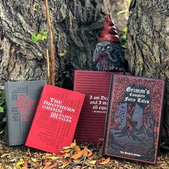 New GRIMM’S COMPLETE FAIRY TALES Deluxe Leather Bound Classics by Margaret Hunt