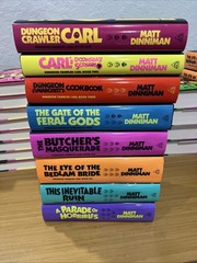 Dungeon Crawler Carl Vol. 1–7 By Matt Dinniman Hardcover Book Set 1st Ace Ed New