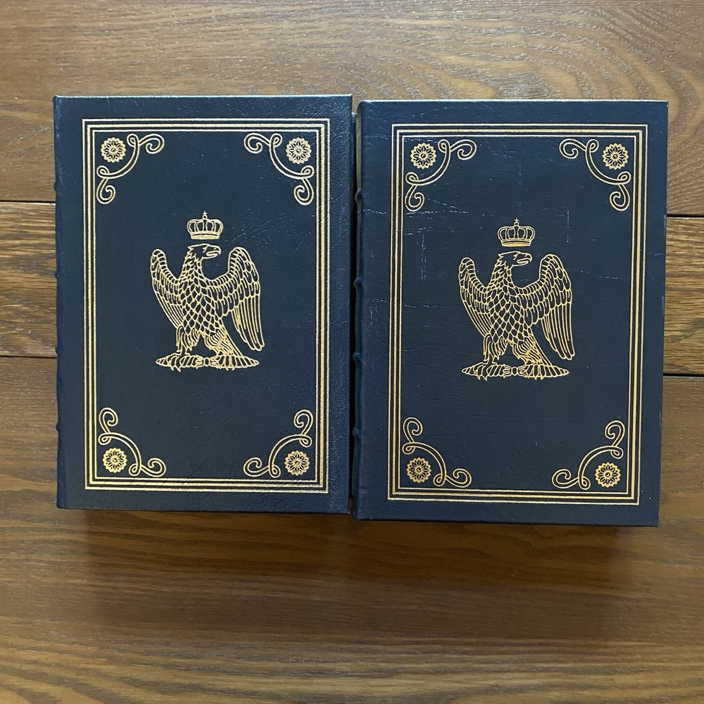 Easton Press The Campaigns of Napoleon Vol I & II Chandler 1991 Military Leather