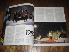 Pix Italian Magazine 85 Duran Duran Fold out Poster! A View To A Kill