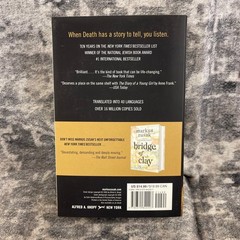 Markus Zusak The Book Thief Paperback Historical Fiction Novel WWII Bestseller