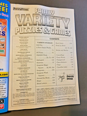 Lot of 2 Variety Puzzle Books by PENNYPRESS – Approved & Family Puzzles & Games