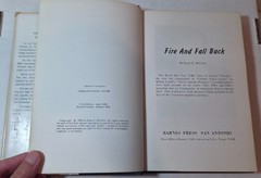 1975 „Fire and Fall Back” Casey Vincent WWII in China Burma India book