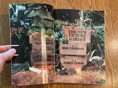 „The New Victory Garden” VTG Book by Bob Thomson, 1st Edition, 1987, 294 Pages