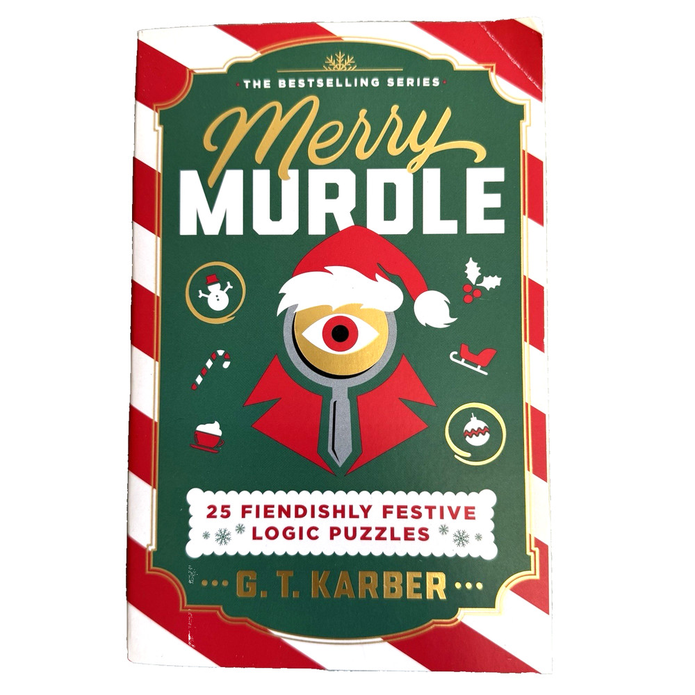 Merry Murdle G.T. Karber The Sunday Times Bestselling Series 2025 Logic Puzzles