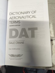 Dictionary of Aeronautical Terms by Dale Crane (2020, Trade Paperback)