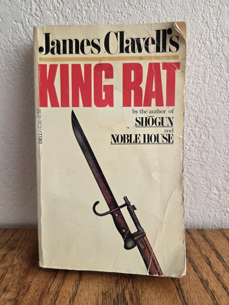 King Rat by James Clavell (Asian Saga #1) 1982 Dell PB