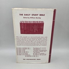 The Revelation Of John Volume 2 (1960 Hardcover DJ) William Barclay