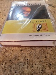 Book Arturo Toscanini The Nbc Years Mortimer H Frank Preowned Great Condition