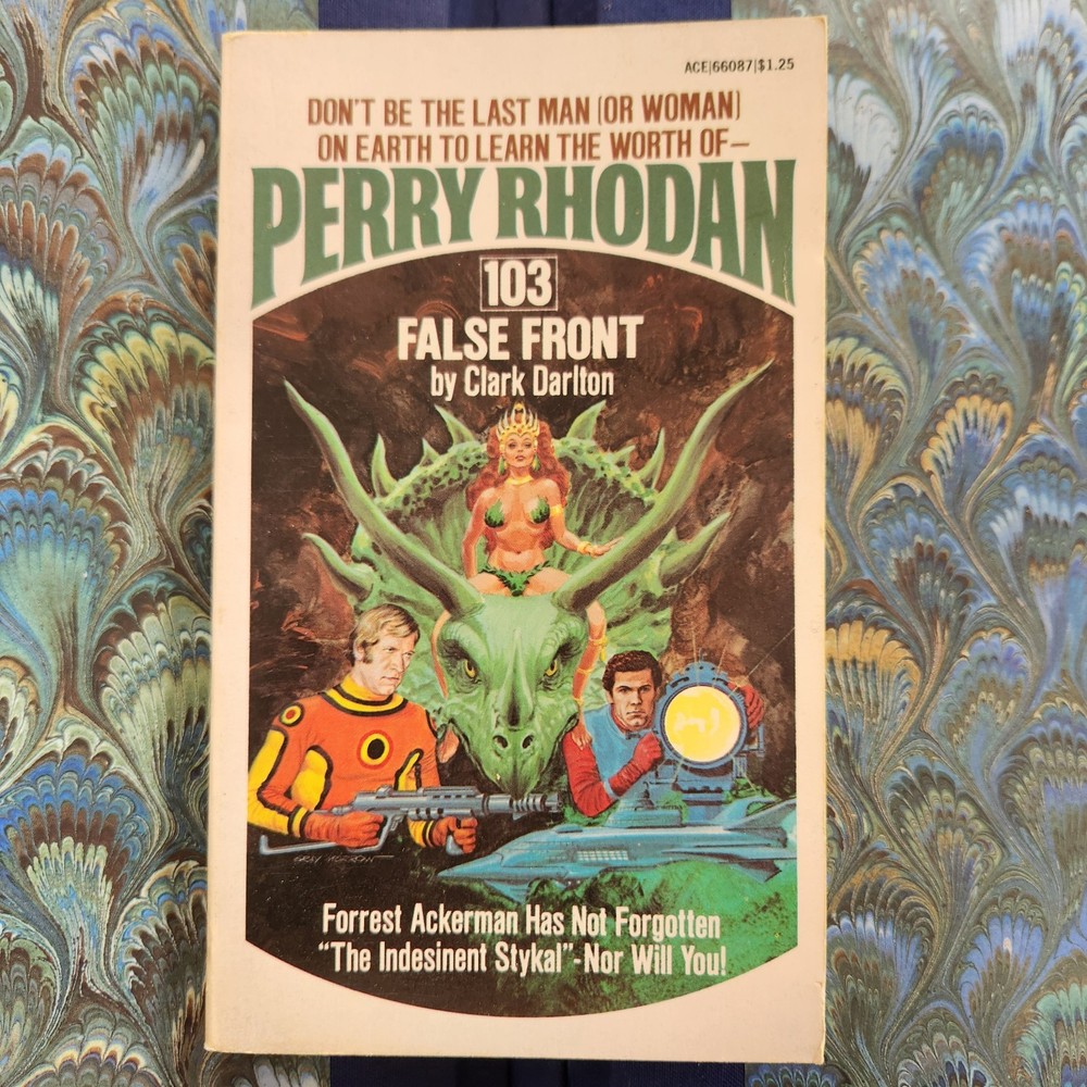 Perry Rhodan 103 False Front Clark Darlton Vintage Paperback Sci-Fi 1976