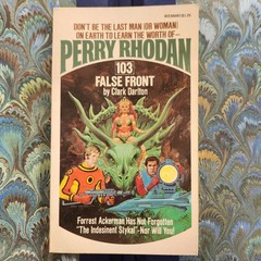 Perry Rhodan 103 False Front Clark Darlton Vintage Paperback Sci-Fi 1976