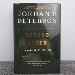 Beyond Order 12 More Rules For Life Jordan B Peterson HC 1st Ed Self Help Book