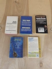 Vintage Agatha Christie Paperback Lot 5 Books