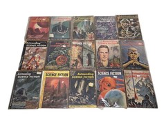 VTG Astounding Science Fiction Pulp Magazine Books Lot of 56 1940s 1950s 1960s