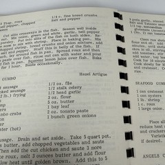 Palmetto Louisiana Acadian & Creole Cuisine Cookbook 1982 Paperback with Tabs
