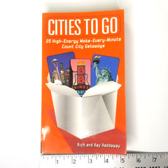 Cities To Go by Rich & Kay Haddaway, 2000 Travel Guide to US Cities 334 pages