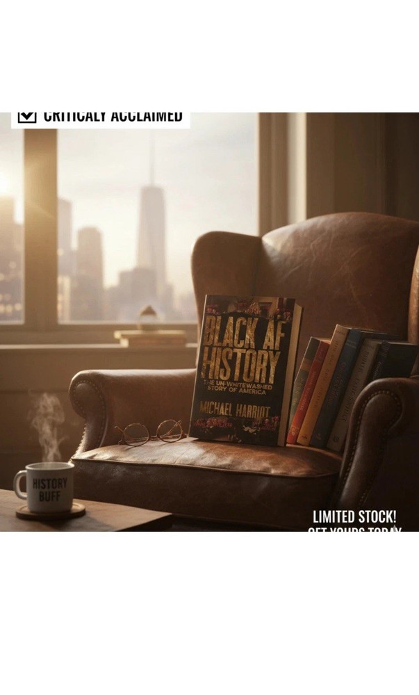 Black AF History: The Un-Whitewashed Story by Michael Harriot Hardcover