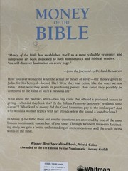 Autographed Copy! “Money of the Bible” by Bressett. Excellent Condition! X333