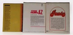 JIMI HENDRIX A Biography by Chris Welch / Janis Joplin and Rolling Stones A to Z