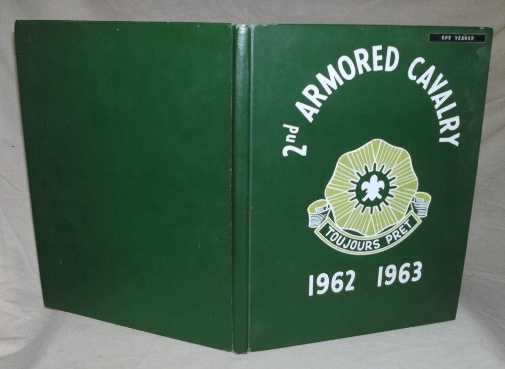 Book : 2nd Armored Cavalry 1962-1963 – U.S. Army in West Germany –