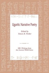 Ugaritic Narrative Poetry by Marcus (Paperback , 1997)