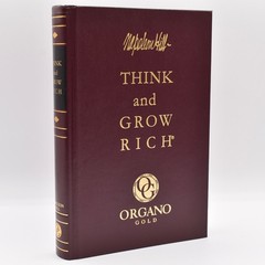 Think and Grow Rich by Napoleon Hill, Organo Gold 2010 HC w/Gilt Page Edges