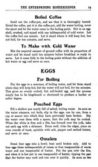 1902 The Enterprising Housekeeper 200 Tested Recipes CookBook 96 Pages