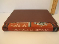 history WORLD OF ODYSSEUS by M I FINLEY illus Folio Society 2003 hc + slipcase