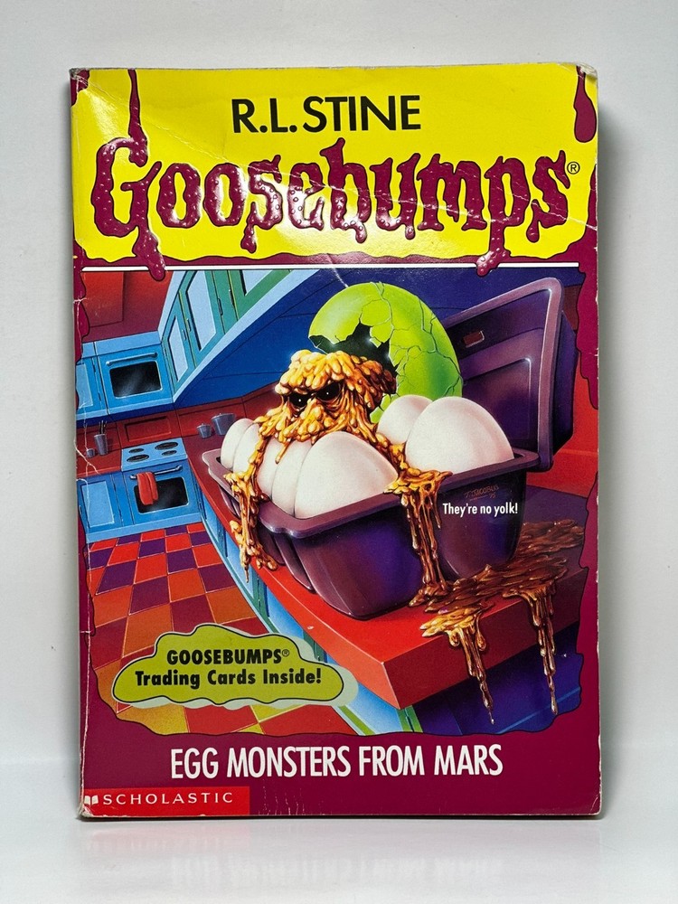 1st Print #42 Egg Monsters From Mars Goosebumps Original R.L. Stine BARGAIN BIN