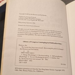 Revell 24 Hour Turn-Around Trade Paperback Hartness Eskelin Personal Growth Book