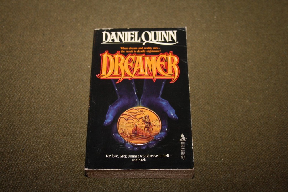 Dreamer by Daniel Quinn 1988 PB 1st Printing Tor Horror w/ Embossed Cover