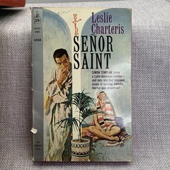 The Saint 6 book lot by Leslie Charteris Vintage 1930s 60s Paperbacks
