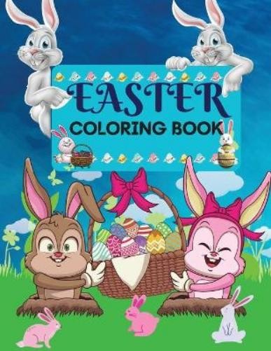 Penelope Moore Easter Coloring Book 50 amazing Designs for Kids in L (Paperback)
