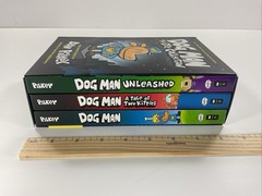 Dog Man The Epic Collection Graphic Novels Lot of 3 Box Set HC by Dav Pilkey