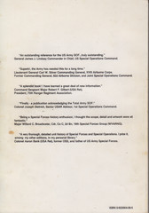 A Concise History of US Army Special Operations Forces With Lineage and Insignia